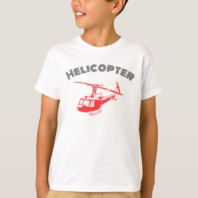 Summer Boys Helicopter T-Shirt (Vorderseite)