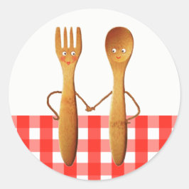 Summer Brautparty Runder Aufkleber