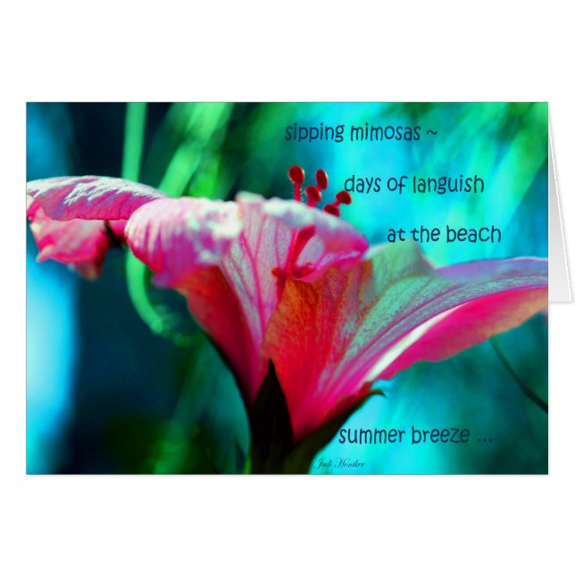 Summer Breeze ~ "At The Beach" (Vorderseite (Horizontal))