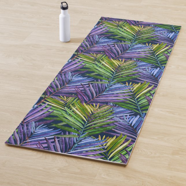 Summer Breeze Tropical Beach Palms Yogamatte (Beispiel)