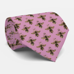 Summer Bumble Bee Neck Tie Krawatte