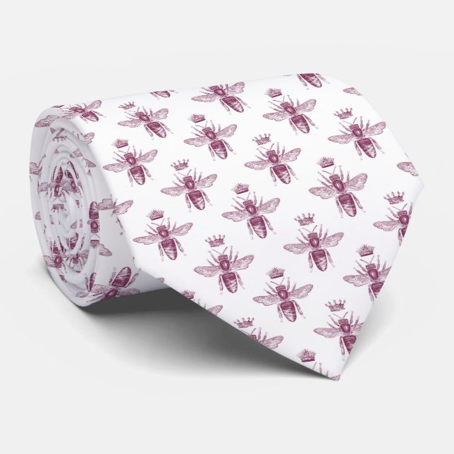 Summer Bumble Bee Neck Tie Krawatte (Gerollt)