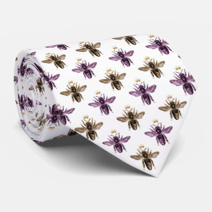 Summer Bumble Bee Neck Tie Krawatte