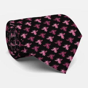 Summer Bumble Bee Neck Tie Krawatte