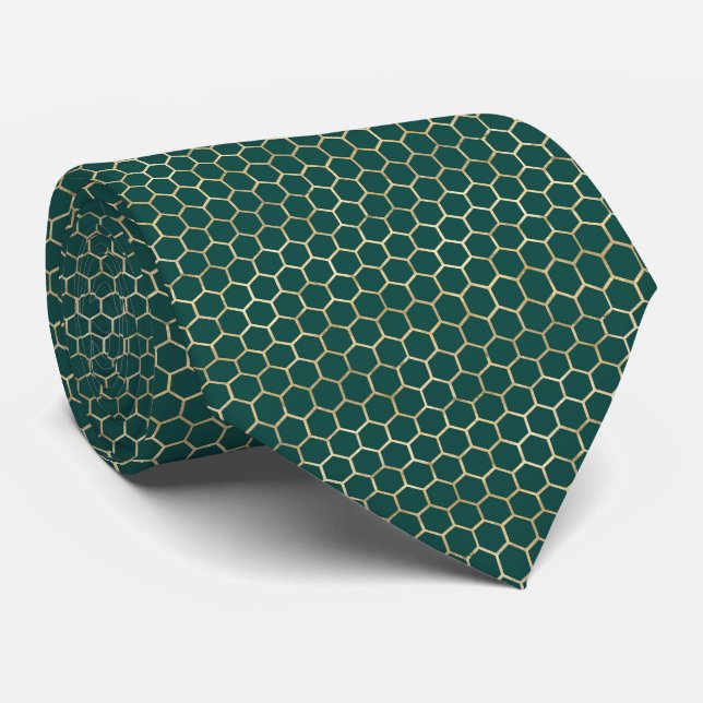 Summer Bumble Bee Neck Tie Krawatte (Gerollt)