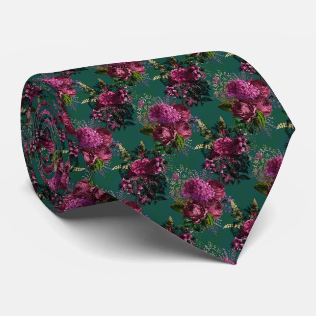 Summer Bumble Bee Neck Tie Krawatte (Gerollt)