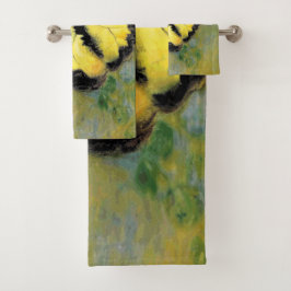 Summer Butterfly - Badetuch-Set Badhandtuch Set