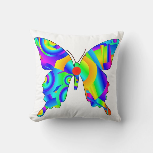 Summer Butterfly Cushion Kissen (Vorderseite)