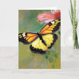 Summer Butterfly - Grußkarte Dankeskarte