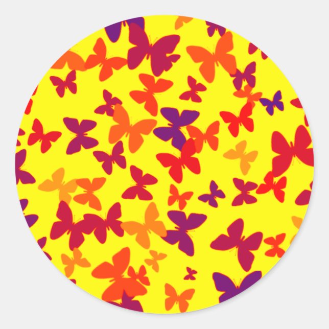 Summer Butterfly Stickers (Vorderseite)