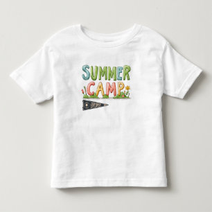 Summer Camp - farbenfrohe Sommercamp Kleinkind T-shirt