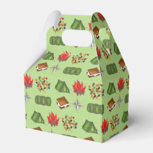 Summer Camp Kompass Campfire S'mores Zelt Trailmix Geschenkschachtel