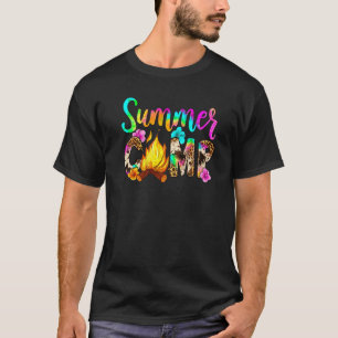 Summer Camp Leopard Campfire Western Land Sommer T-Shirt