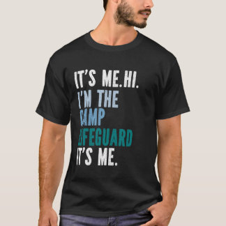 Summer Camp Lifeguard niedlicher Spaß Retro kühn D T-Shirt