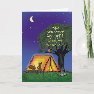 Summer Camp - Miss you - Greeting Card Karte