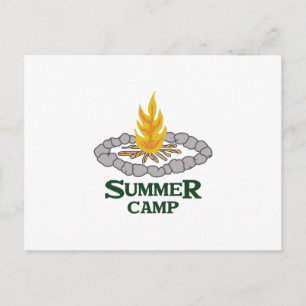 SUMMER CAMP POSTKARTE