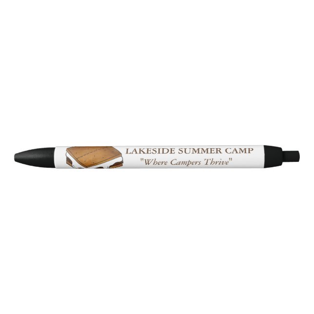 Summer Camp Toasted S'more Campfire Smores Promo Kugelschreiber (Vorderseite)