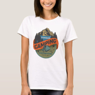 Summer Camping Adventure beginnt T-Shirt