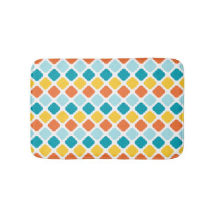 Summer Carnival Pattern Badematte