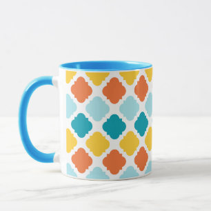 Summer Carnival Pattern Tasse