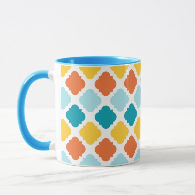 Summer Carnival Pattern Tasse (Links)