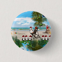 Summer Christmas Baby auf dem Strand wiederholen D Button