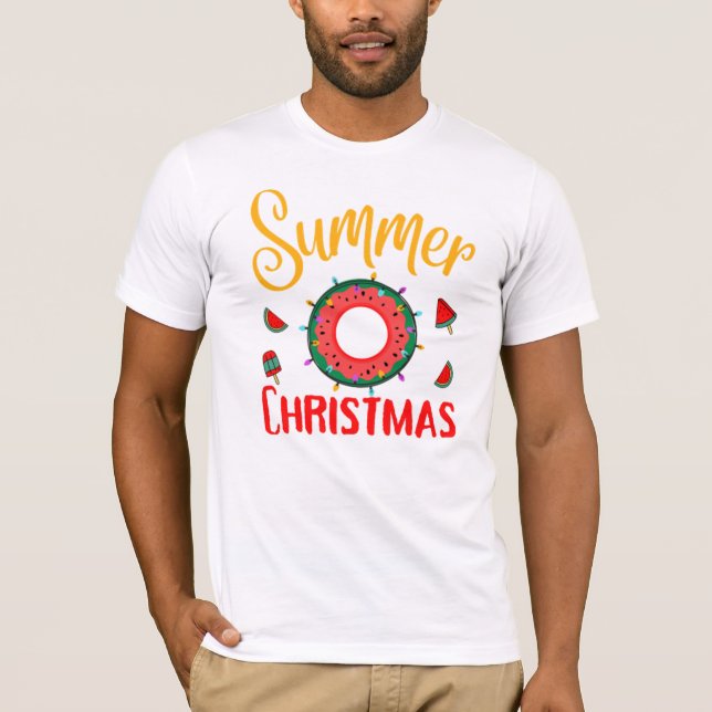 Summer Christmas July T-Shirt (Vorderseite)