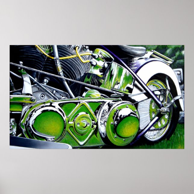 Summer Chrome Poster (Vorne)