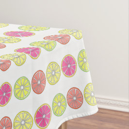 Summer Citrus Frucht Orange Limon Lemon Grapefruit Tischdecke