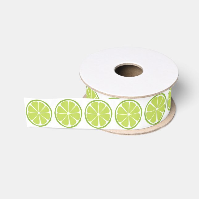 Summer Citrus Limon Ribbon Ripsband (Spule)
