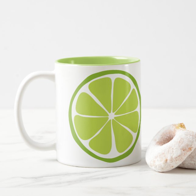 Summer Citrus Limone Tasse (Mit Donut)