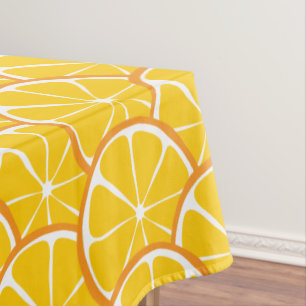 Summer Citrus Orange Tablecloth Tischdecke