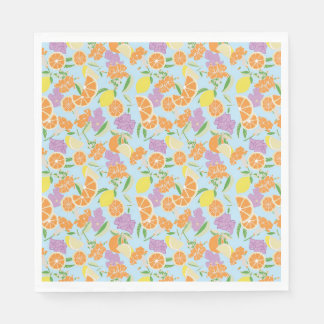 Summer Citrus Party Napkins Serviette