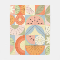 Summer Citrus Watermelon: Abstrakt geometrische Se