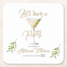 Summer Cocktail Women's 50. Geburtstagsparty