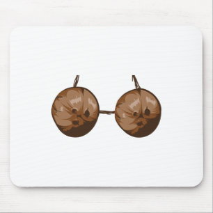 Summer Coconut Bra Halloween Kostümspass Outfit Gi Mousepad