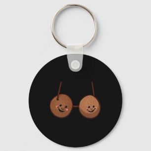 Summer Coconuts Halloween Kostüme Männer Frauen Schlüsselanhänger
