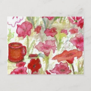 "Summer Coffee" CricketDiane Art Postkarte