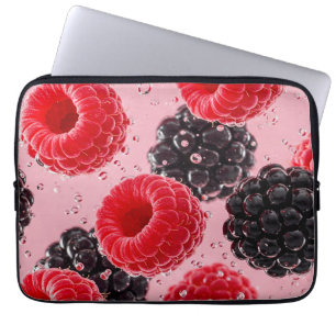 Summer Collection Helle Berries von Natasha Us Laptopschutzhülle