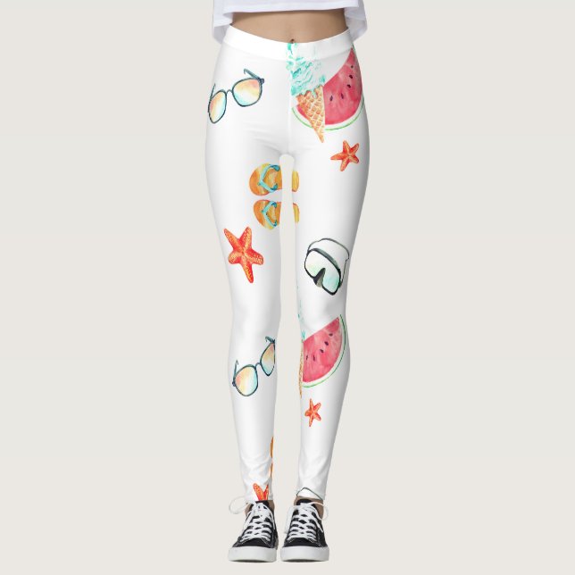 Summer Collection Leggings (Vorderseite)