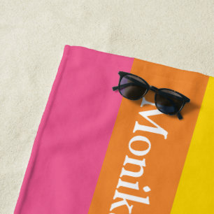 Summer Color Classic Stripe Strandtuch