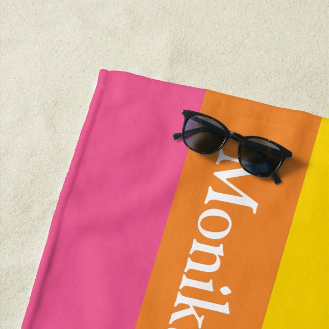 Summer Color Classic Stripe Strandtuch (Beispiel)