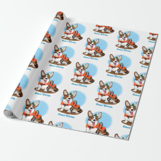 Summer Corgi Geschenkpapier