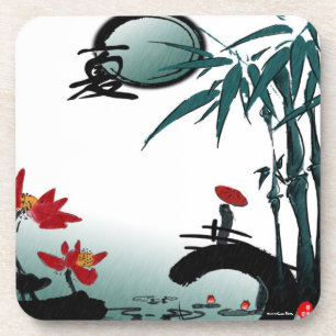 Summer Cork Coaster Getränkeuntersetzer