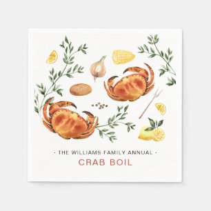 Summer Crab Boil   Niedrig-Land-Kochen Serviette