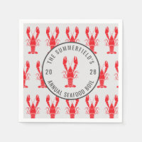 Summer Crawfish Boil Hummer Meeresfrüchte Party