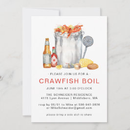 Summer Crawfish Boil | Niedrig-Land-Kochen Einladung