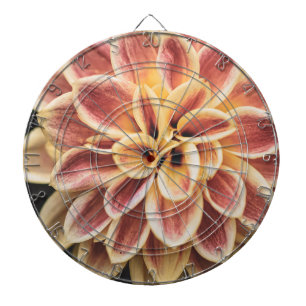 Summer Dahlia Blume (Floral Art) Dartscheibe