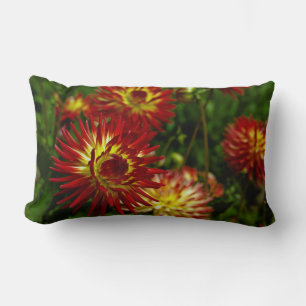 Summer Dahlia Blume Lendenkissen