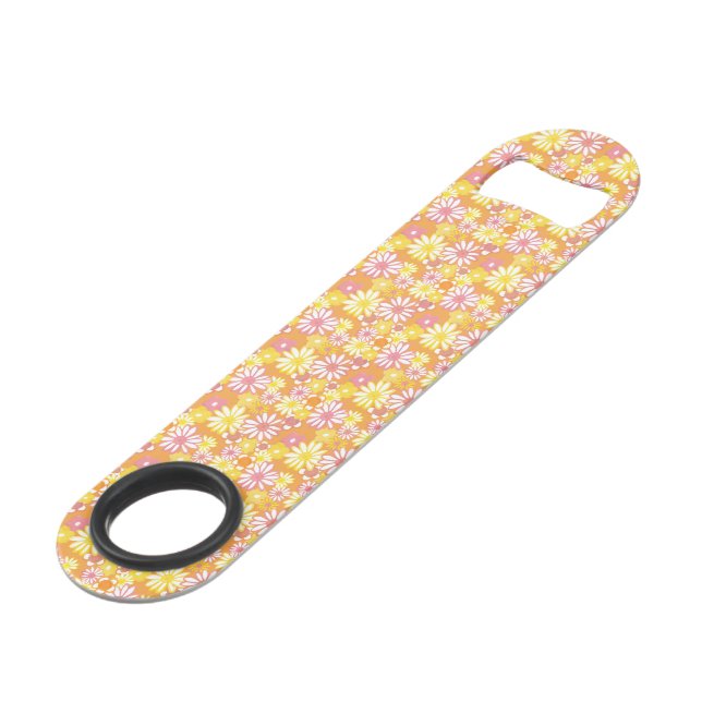 Summer Daisies Bottle Opener Speed Flaschenöffner (Rückseite Schrägansicht)